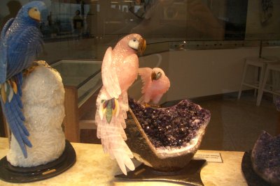 Gem-stone birds